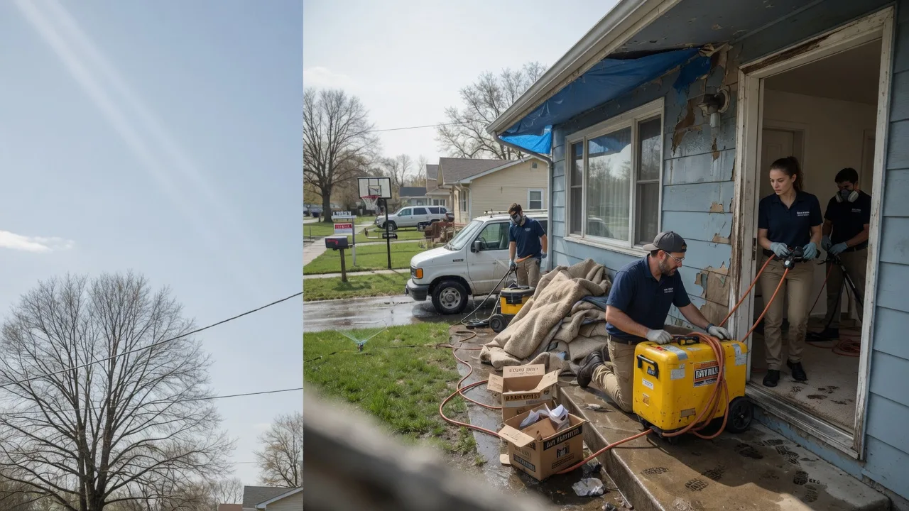 Basement Flood Cleanup in West Townshend, VT near me